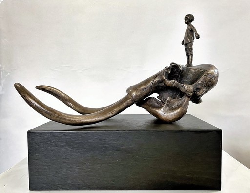 Stefano BOMBARDIERI - Sculpture-Volume - Balancin On the Past 