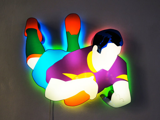 Marco LODOLA - Escultura - Metaman