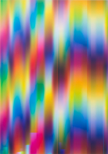 Felipe PANTONE UB - Painting - Subtractive Variability #8 