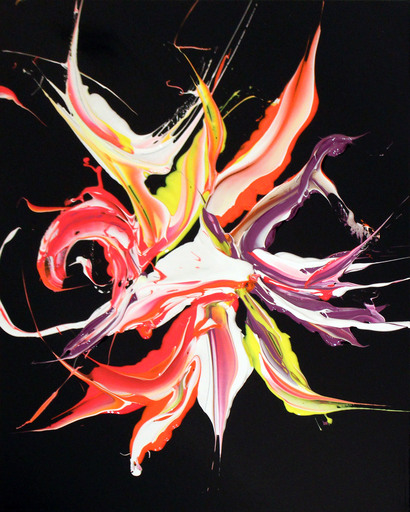 Sophie CHIR - Painting - Coliding 98
