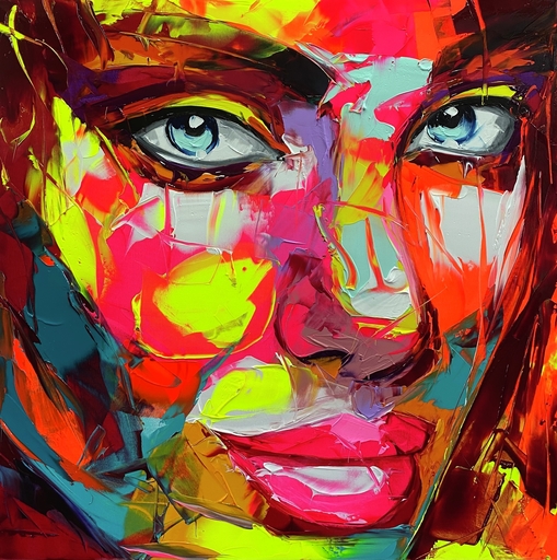 Françoise NIELLY - Painting - Amel