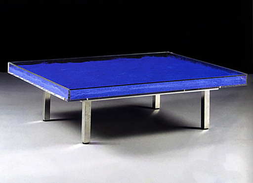 伊夫·克莱因 - 雕塑 - Table Bleu