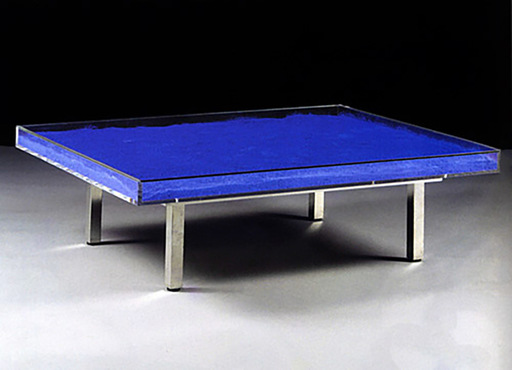 Yves KLEIN - Sculpture-Volume - Table Bleu