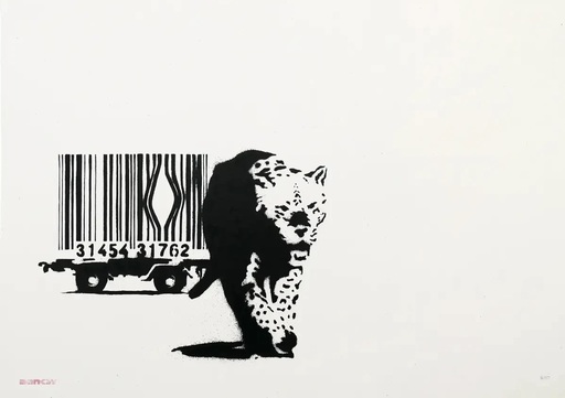 BANKSY - Print-Multiple - Barcode (unsigned)