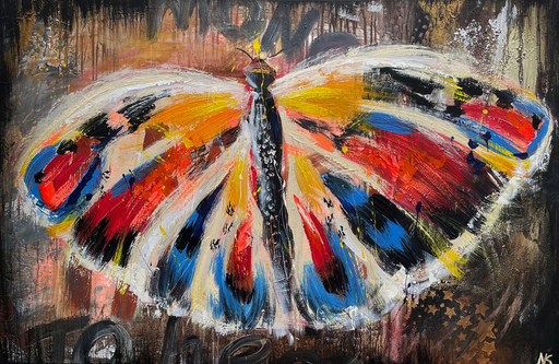 Nataliya SVІTLICHNA - Painting - Butterfly