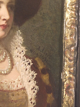 Lady in Renaissance Costume by Anton Ebert, Anton EBERT, vente en ligne  art