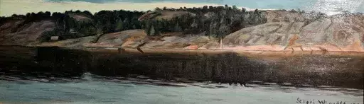 ウラジーミル・グリゴーリエヴィッチ・ウラーソフ - 绘画 - Fluss - River. 