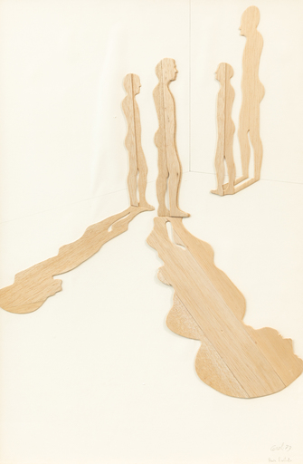 Mario CEROLI - Estampe-Multiple - Figure ed ombre