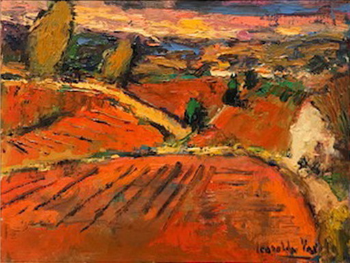 Leopoldo FERNÁNDEZ VARELA - Peinture - tierras rojas