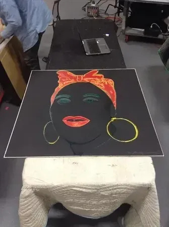アンディ ウォーホル マミー ブラックマミー イベントポスター アンディ・ウォーホル展ポスター：LE CENTO IMMAGINI DI ANDY WARHOL