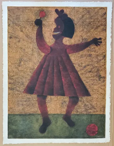 Rufino TAMAYO - Peinture - Nina (Girl)