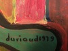 Christian DURIAUD - Painting - Nu rose