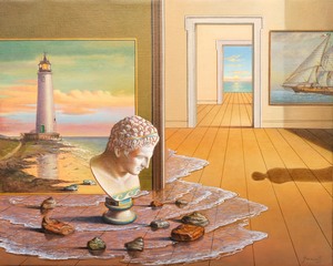 Antonio NUNZIANTE - Painting - Il mare dentro