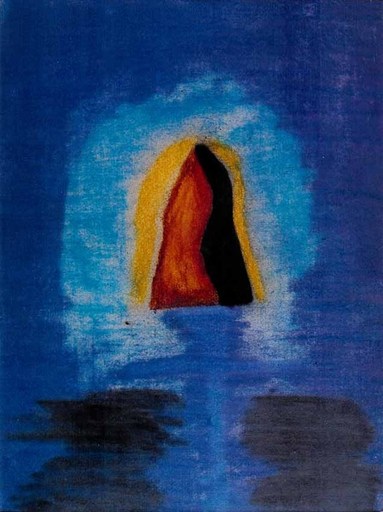 Mimmo PALADINO - Pintura - Senza Titolo 1986