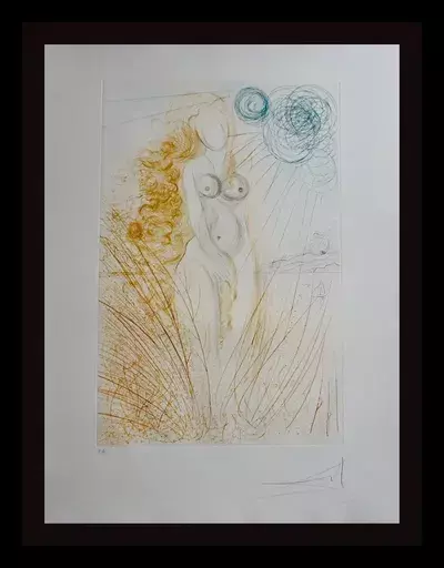 萨尔瓦多·达利 - 版画 - Hommage a Albrecht Durer Birth of Venus 