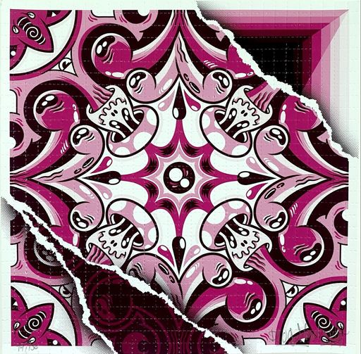 ADD FUEL - 版画 - AZ373 Trippin' Pink