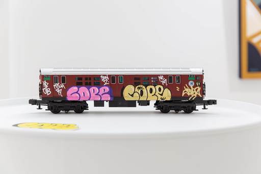 COPE2 - Sculpture-Volume - NYC Brown Train