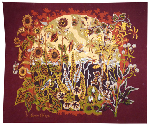 Simon CHAYE - Tapestry - Jardin sauvage