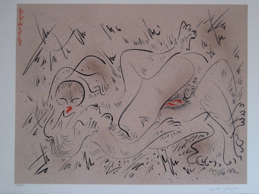 André MASSON - Stampa-Multiplo - LITHOGRAPHIE SIGNÉE CRAYON NUM/150 HANDSIGNED LITHOGRAPH