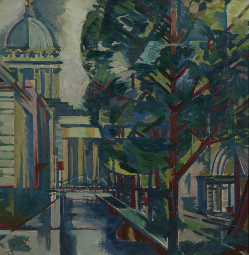 Victor ROZIN - Painting - Boulevard