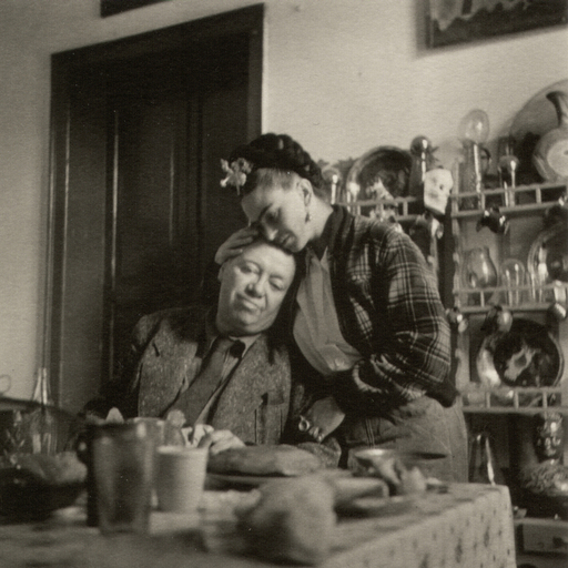 Emmy Lou PACKARD - 照片 - Frida Kahlo and Diego Rivera