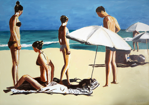 Karine BARTOLI - Painting - Formentera Ses Illêtes 09