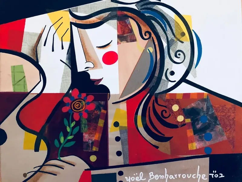 Mes Pensées Sont Comme Des Fleursby Yoel Benharrouche