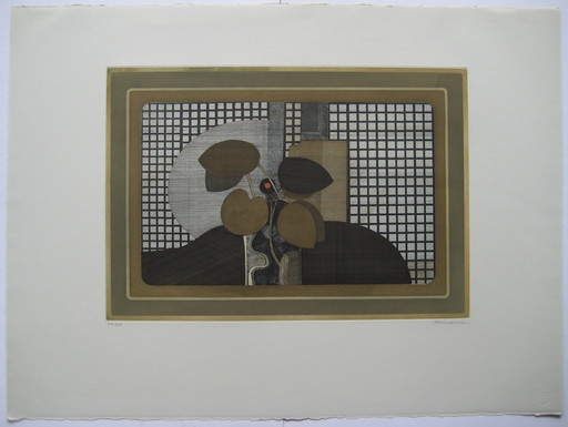 André MINAUX - Print-Multiple - GRAVURE 1978 SIGNÉE AU CRAYON NUM EA/15 HANDSIGNED ETCHING
