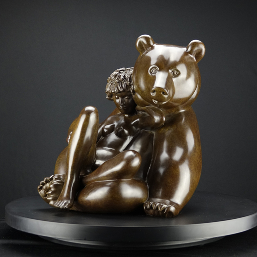Michel BASSOMPIERRE - Skulptur Volumen - 033 Boucle d'Or n°6