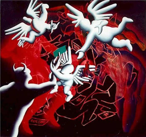 Mark KOSTABI - Gemälde - Simply Irresistible