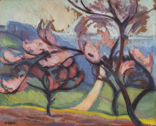 André LHOTE - Gemälde - Paysage