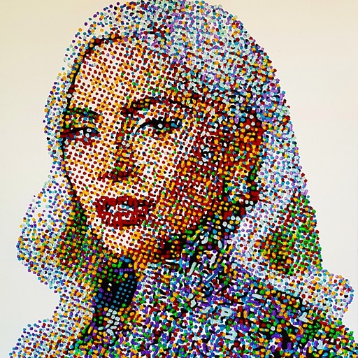 Giovanni MANZO - Peinture - Lady Gaga