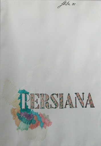 Tano FESTA - Painting - Persiana