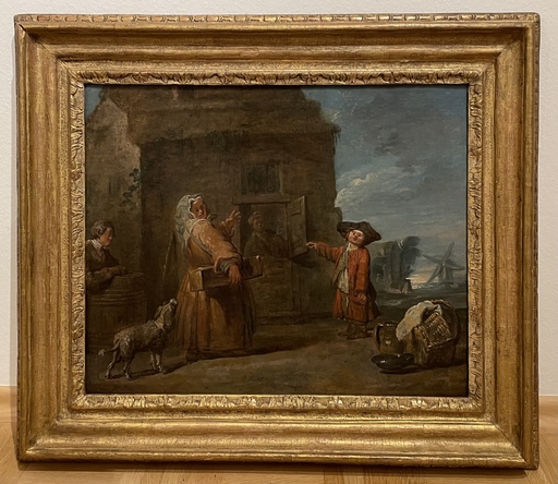 Jean-Baptiste Siméon CHARDIN - Painting - La Boîte du prestidigitateur