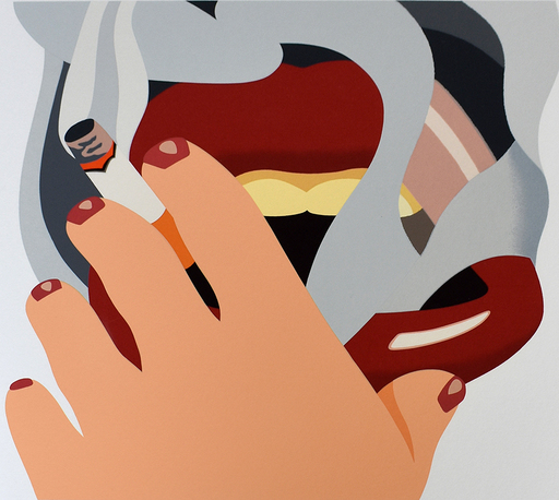 Tom WESSELMANN - Print-Multiple - Smoker, from: An American Portrait