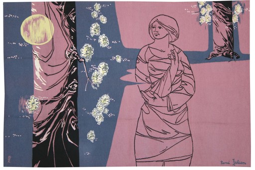 René JULIEN - Tapestry - Lente approche