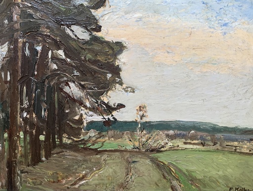 Ernst KOLBE - 绘画 - Landschaft
