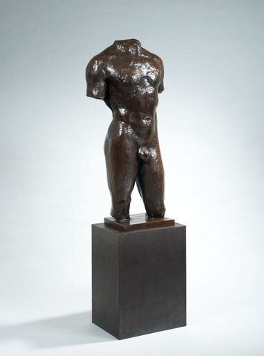 Alfred Auguste JANNIOT - Skulptur Volumen - TORSE D’HOMME ‘GRAND MODELE’