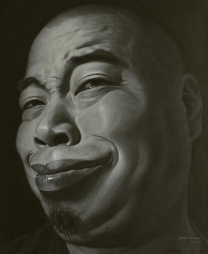 SHENG Penghui - Pittura - Self Portrait No.3