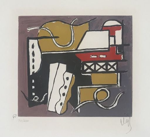 Fernand LÉGER - Print-Multiple - Construction 