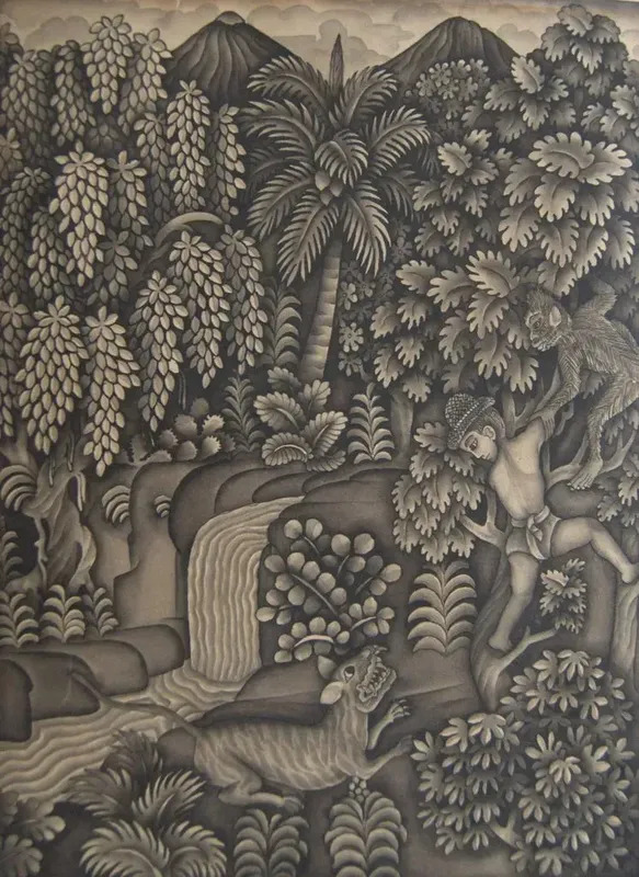 The story of Papaka by | Ida Bagus Made NADERA | buy art online | artprice