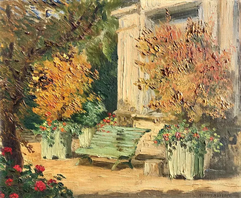 Le Jardin Fleuri By Marthe Moisset Buy Art Online Artprice