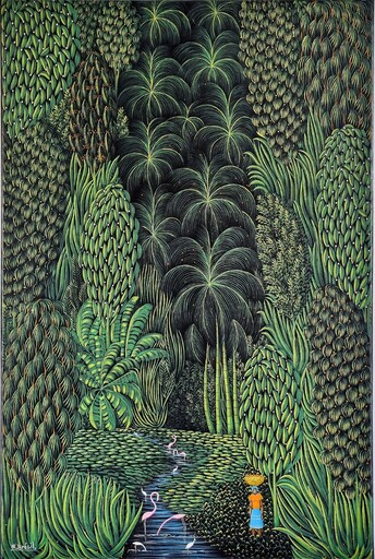 Henri Robert BRESIL - Painting - Foret tropicale