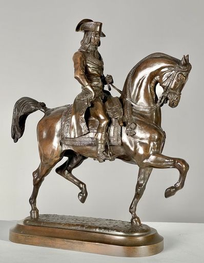 Antoine Louis BARYE - Sculpture-Volume - "Le General Bonaparte"