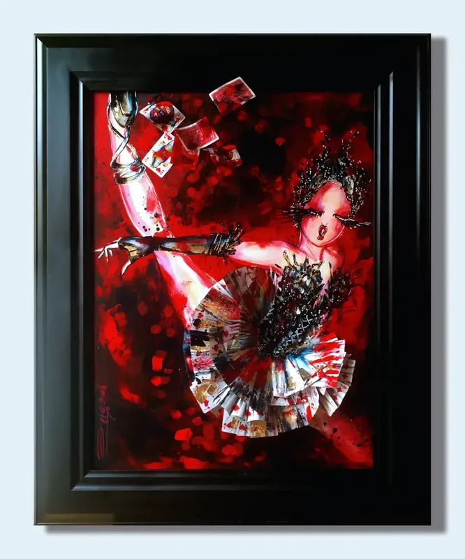 Alice Reine De Coeur By Rachel Bergeret Buy Art Online Artprice