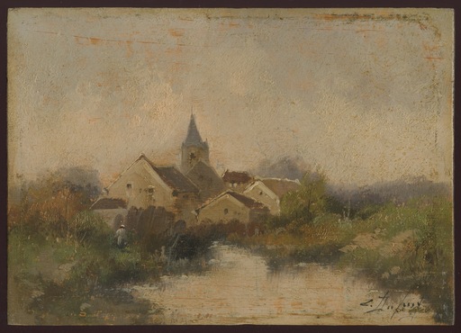 Eugène GALIEN-LALOUE - Pittura - HUILE SUR PANNEAU BOIS SIGNÉE HANDSIGNED OIL ON WOOD PANEL
