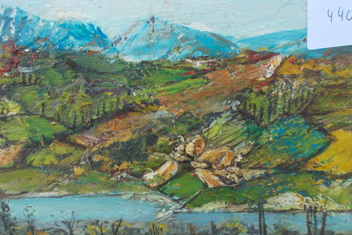 OSNOPHLA - Pintura - Paysage de montagne