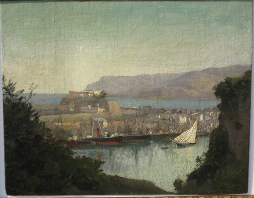 Ludwig WILLROIDER - Painting - Gibraltar