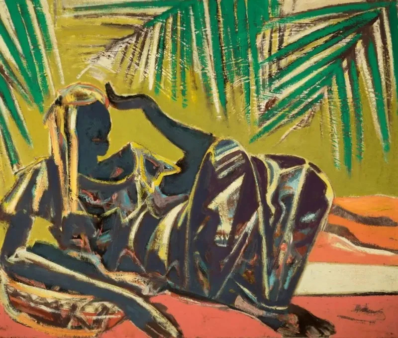 Under the palm trees (ca.1951) by Floris JESPERS buy art online