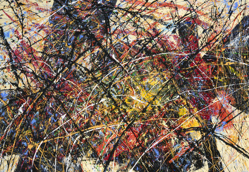 Jean-Jacques MARIE - Gemälde - Abstraction lyrique série A 538